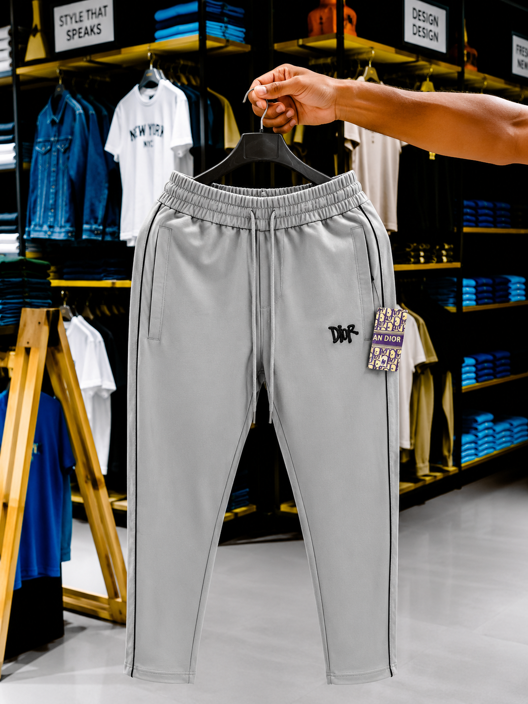 Premium Slim Fit Trousers Main image