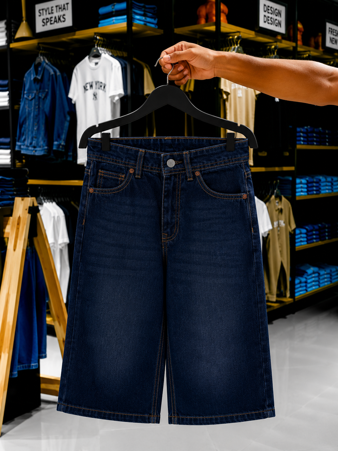 Baggy Denim Jeans Kids Main image
